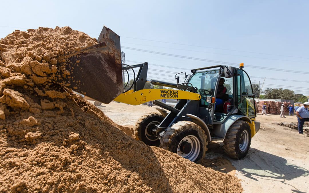 Construction machines for booming business in South Africa
