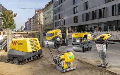 Soil compaction in Munich: from vibratory rammer to roller, everything in application