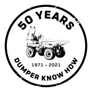 Logo 50 Jahre Dumper Know-how