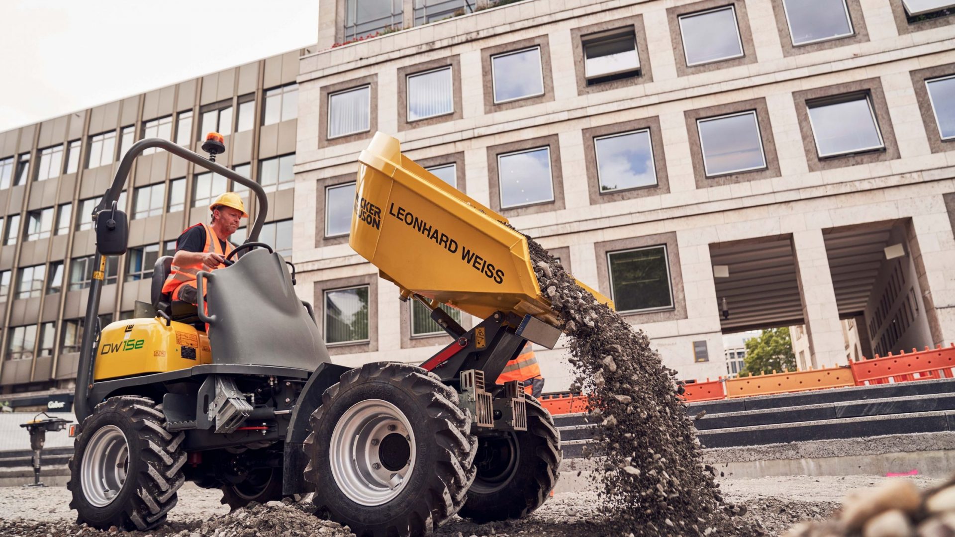 Elektro-Dumper DW15e by Wacker Neuson